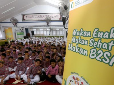 Edukasi Konsumsi Pangan B2SA | ANTARA Foto