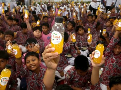 Edukasi Konsumsi Pangan B2SA | ANTARA Foto