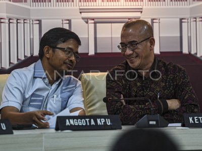 Jelang Pengundian Nomor Urut Capres-Cawapres Pilpres 2024 | ANTARA Foto