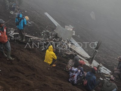 Kecelakaan Pesawat Super Tucano | ANTARA Foto