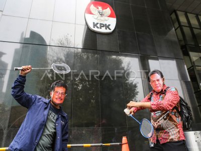 Aksi Koalisi Masyarakat Sipil Anti Korupsi | ANTARA Foto