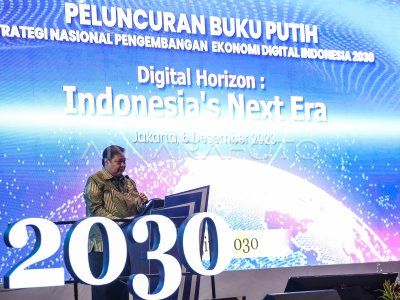 Peluncuran Buku Putih Pengembangan Ekonomi Digital | ANTARA Foto