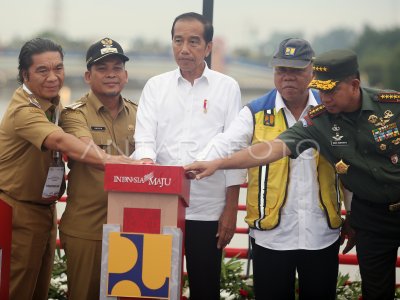 Presiden Resmikan Jembatan Cisadane | ANTARA Foto