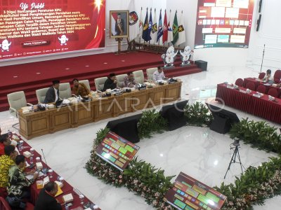 Uji Publik Tiga Rancangan Peraturan KPU | ANTARA Foto