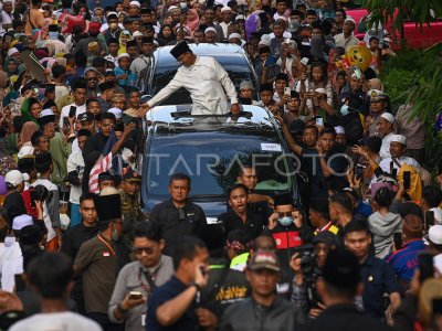 Kampanye Akbar Anies-Muhaimin Di Madura | ANTARA Foto