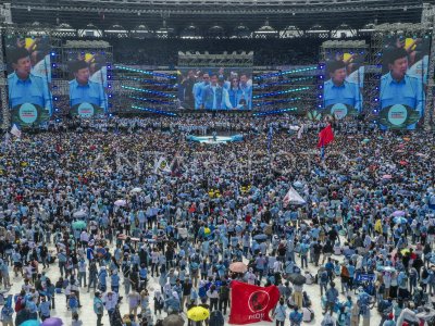 Kampanye Akbar Terakhir Prabowo-Gibran Di Jakarta | ANTARA Foto