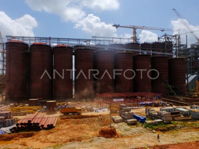 Proyek Smelter Grade Alumina Refinery Di Mempawah | ANTARA Foto