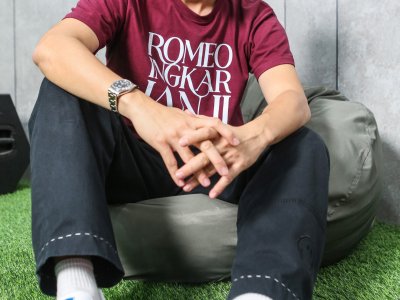 Kunjungan pemeran film Romeo Ingkar Janji ke Antara