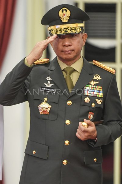 Pelantikan Jenderal TNI Agus Subiyanto Menjadi Panglima TNI Pang ...