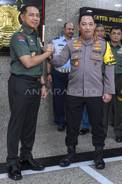 PERTEMUAN KAPOLRI-JAKSA AGUNG | ANTARA Foto