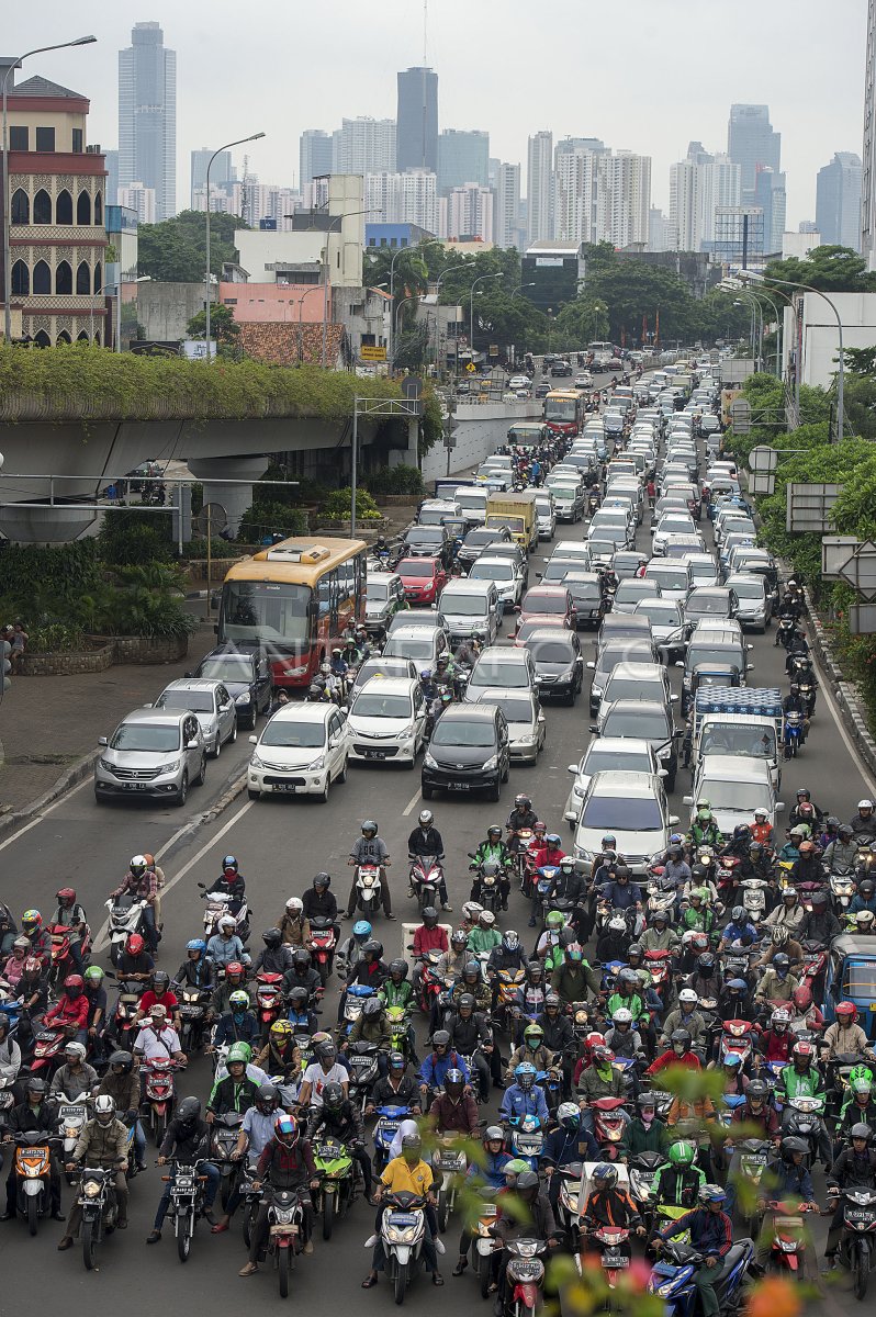 KEMACETAN DI JAKARTA | ANTARA Foto