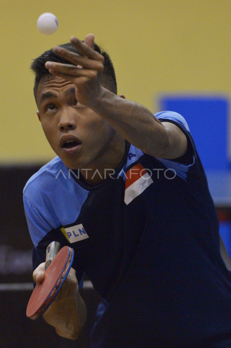 Babak Penyisihan Tenis Meja Asia Tenggara Antara Foto 9133