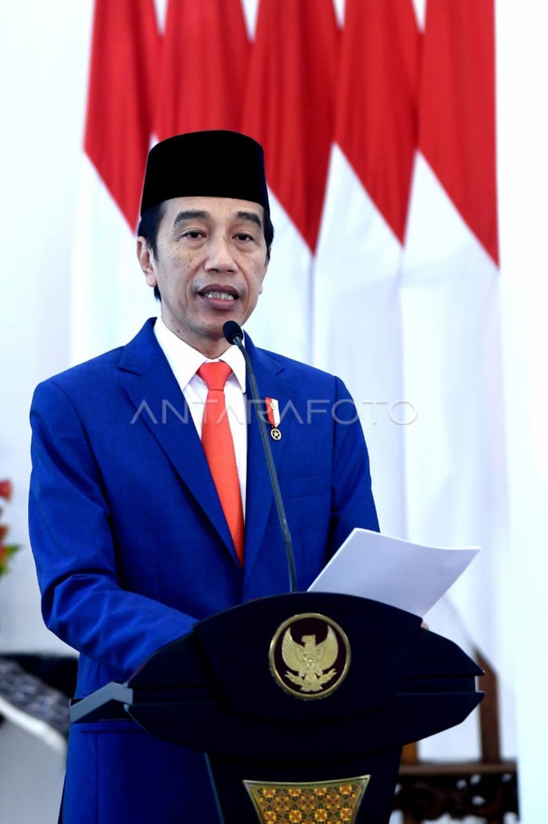 PRESIDEN PIMPIN UPACARA VIRTUAL HARI LAHIR PANCASILA | ANTARA Foto