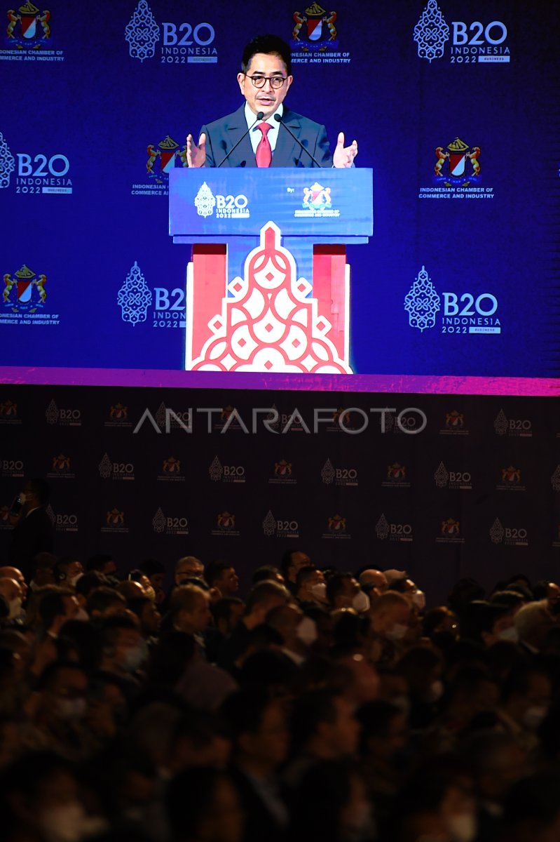 PEMBUKAAN B20 SUMMIT INDONESIA 2022 | ANTARA Foto