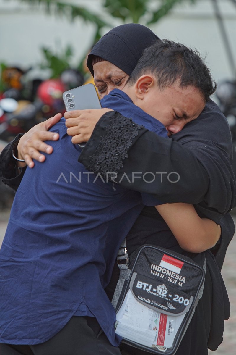 Kedatangan kloter terakhir jamaah haji Aceh