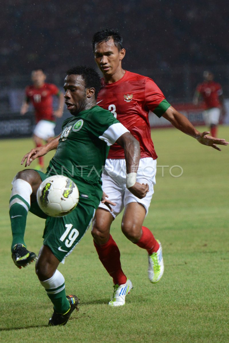 INDONESIA VS ARAB SAUDI | ANTARA Foto