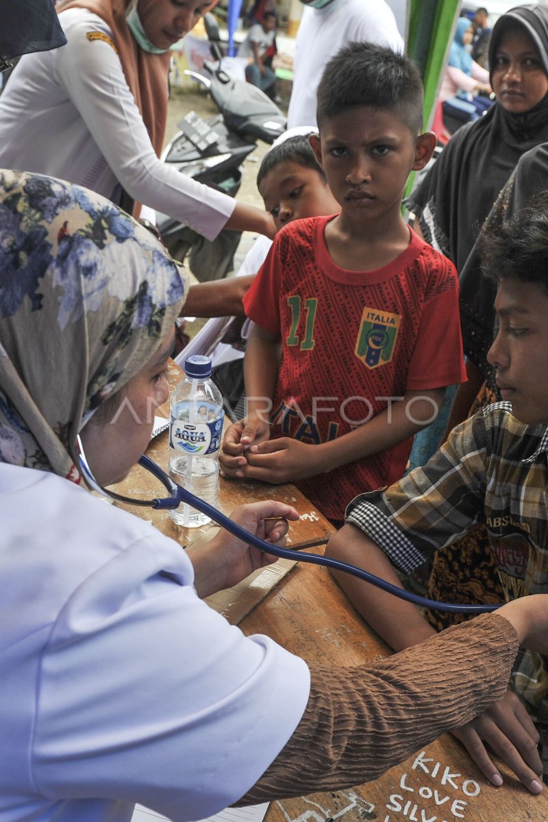 Pengungsi Korban Gempa Antara Foto