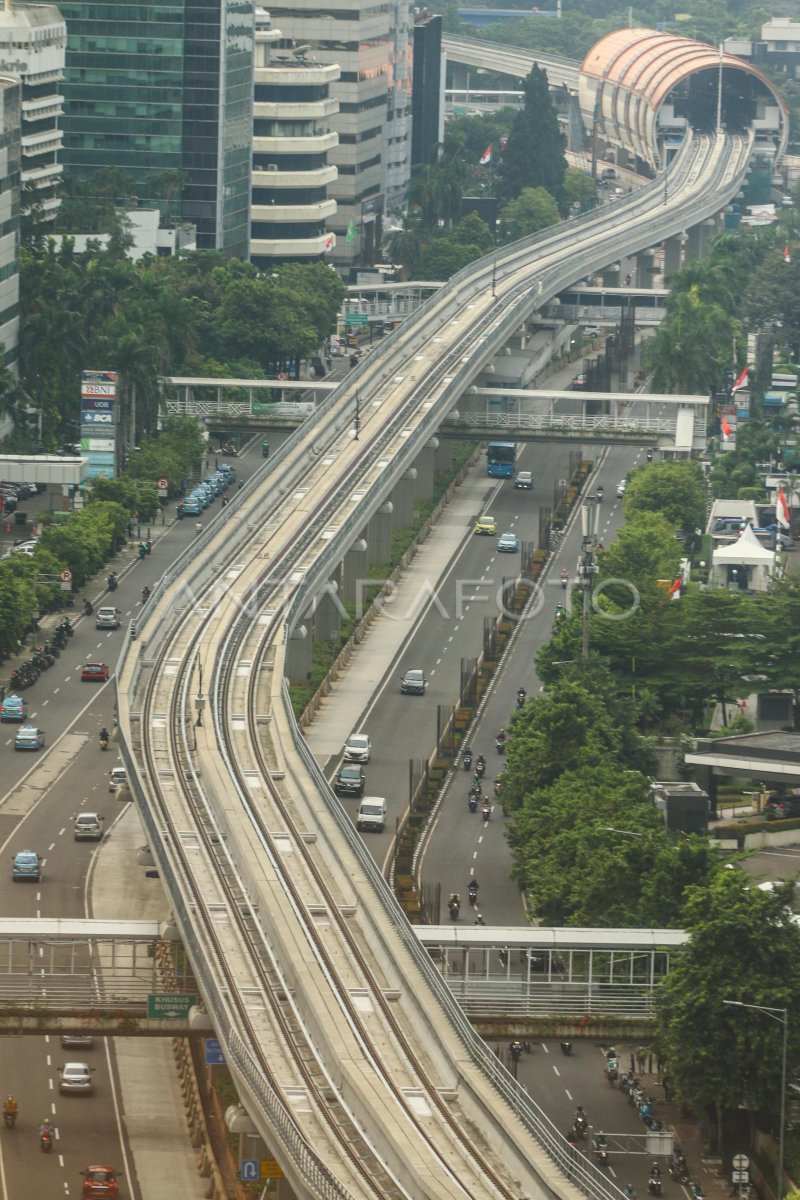 KEMENHUB DUKUNG INTEGRASI TRANSPORTASI MASSAL JABODETABEK | ANTARA Foto