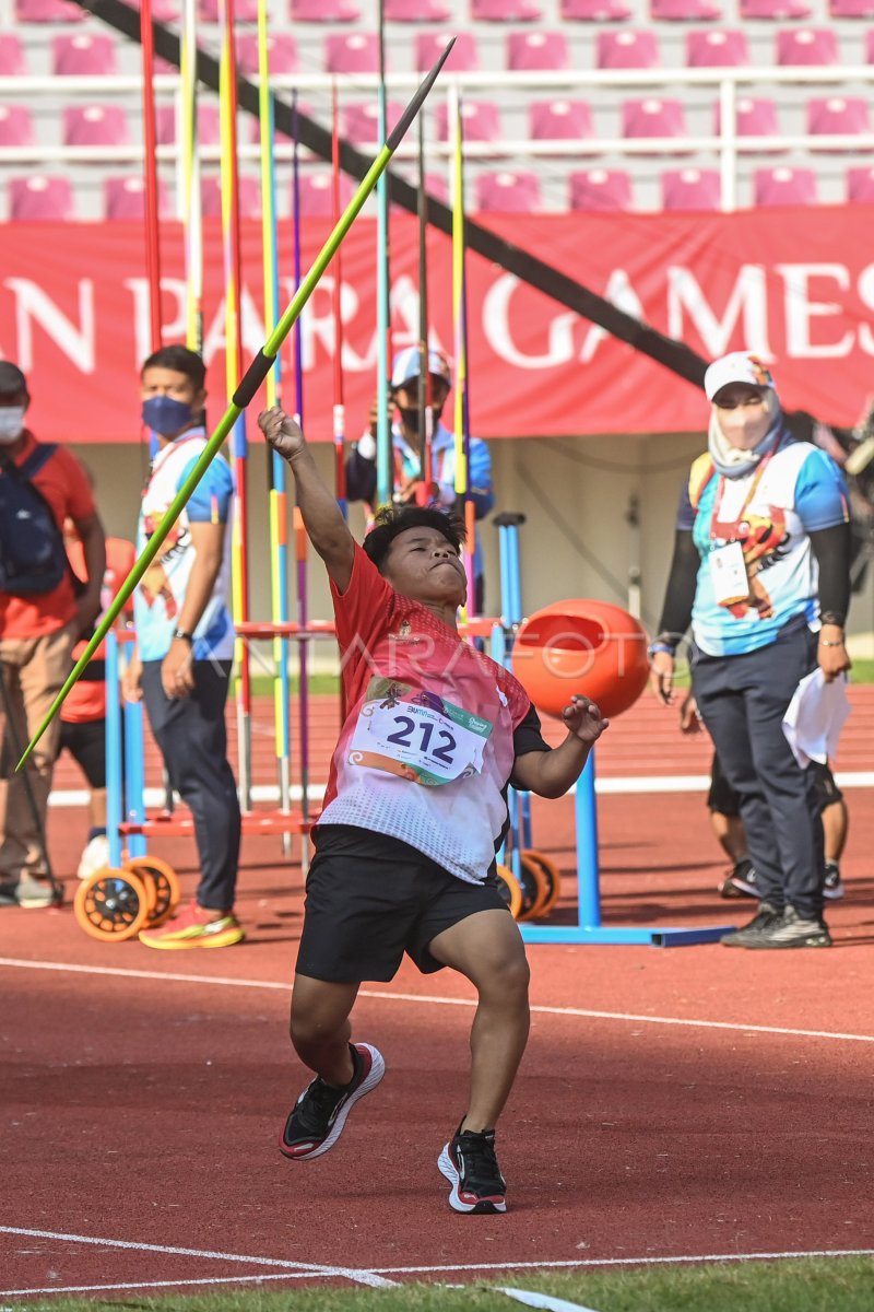 Emas Lempar Lembing Putra Asean Para Games 2022 Antara Foto