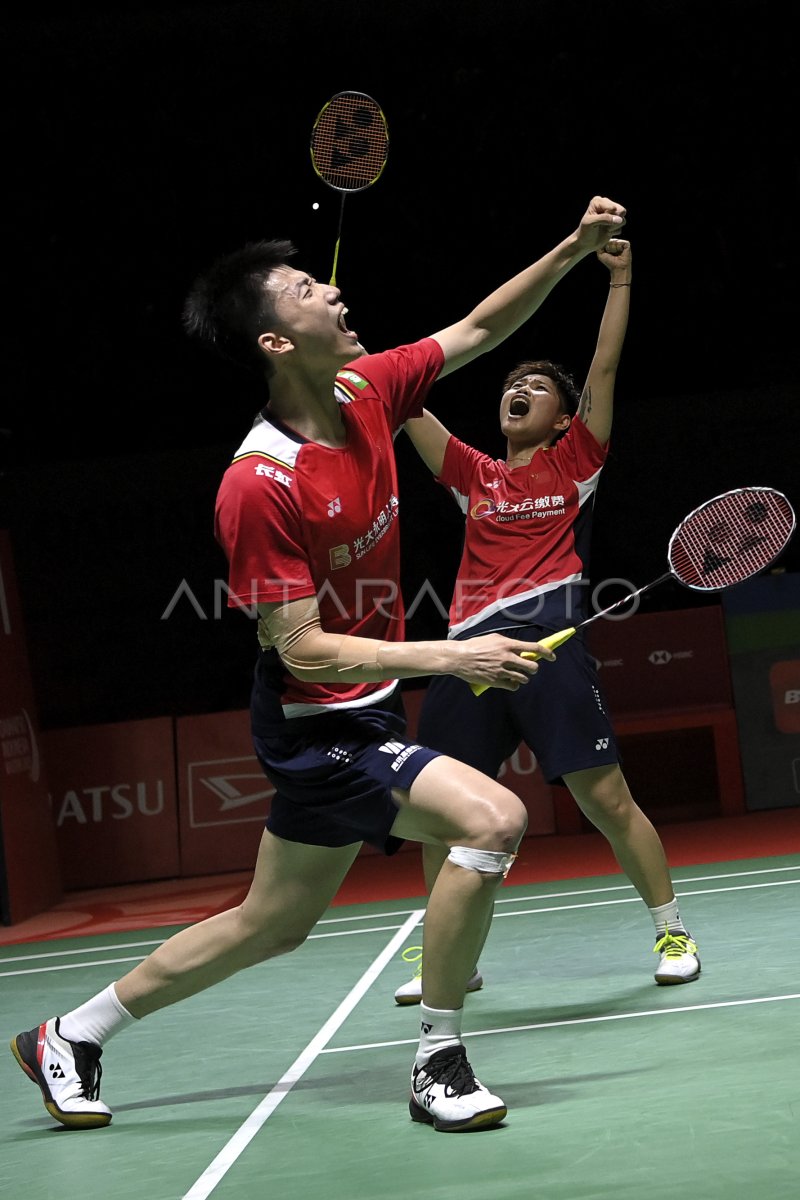 FENG YAN ZHE/HUANG DONG PING JUARA INDONESIA MASTERS 2023 | ANTARA Foto