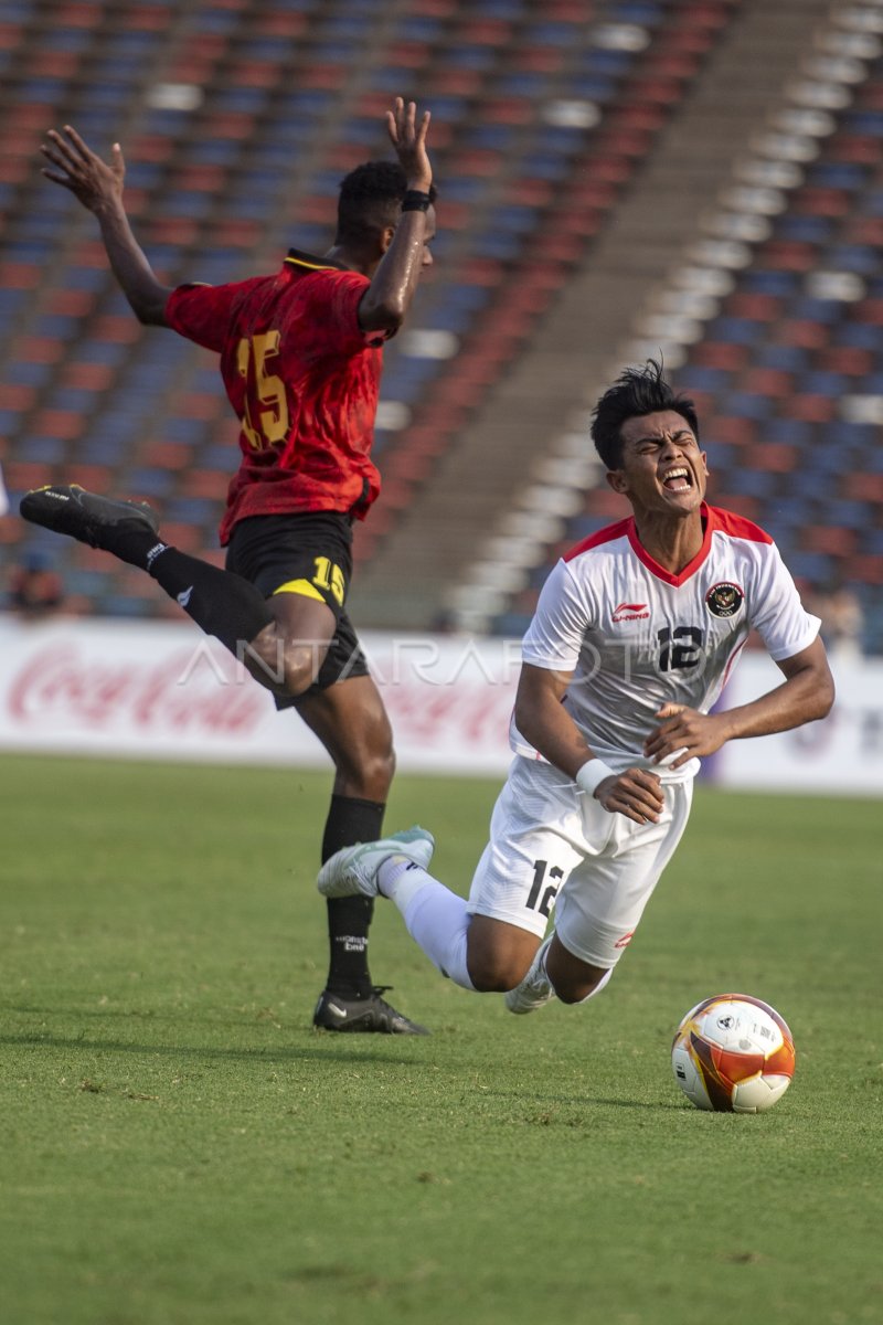 Indonesia melawan Timor Leste Sea Games 2023 | ANTARA Foto