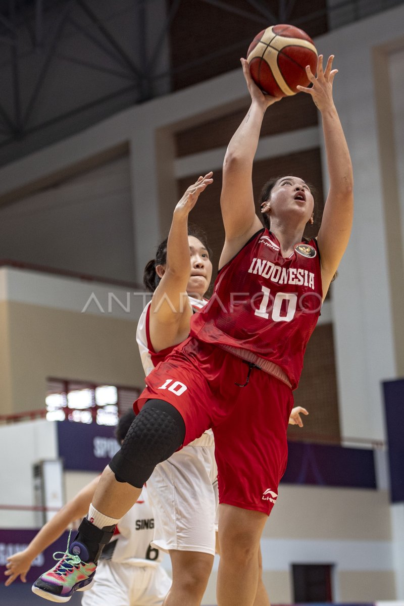 Timnas Basket Putri Indonesia Raih Medali Emas SEA Games 2023 | ANTARA Foto