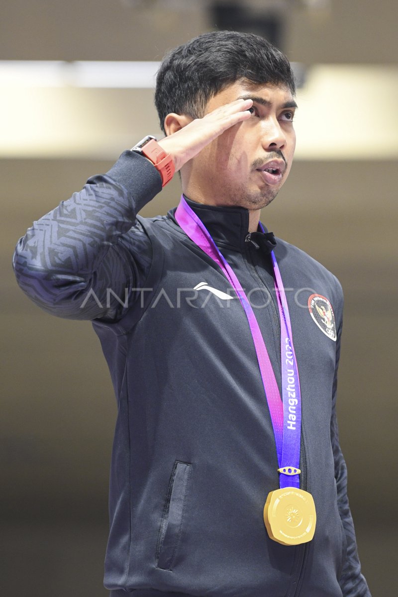 Medali Emas Pertama Indonesia Di Asian Games 2022 Antara Foto