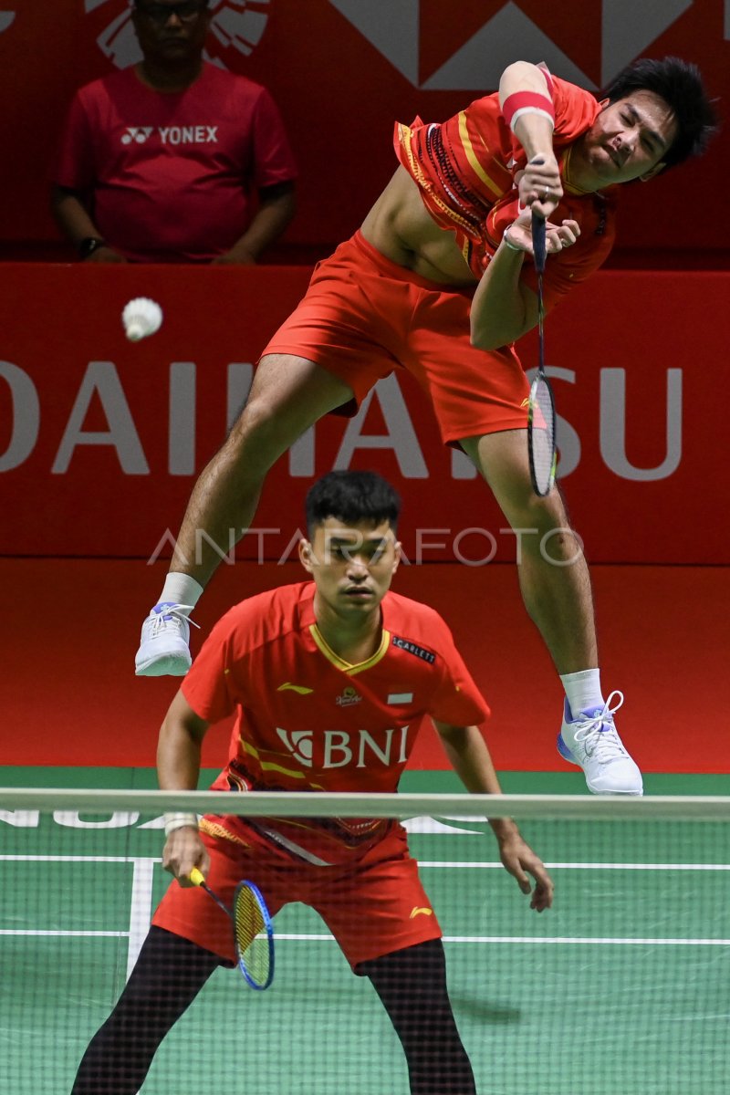 Leo/Daniel Juara Ganda Putra Indonesia Masters 2024 | ANTARA Foto