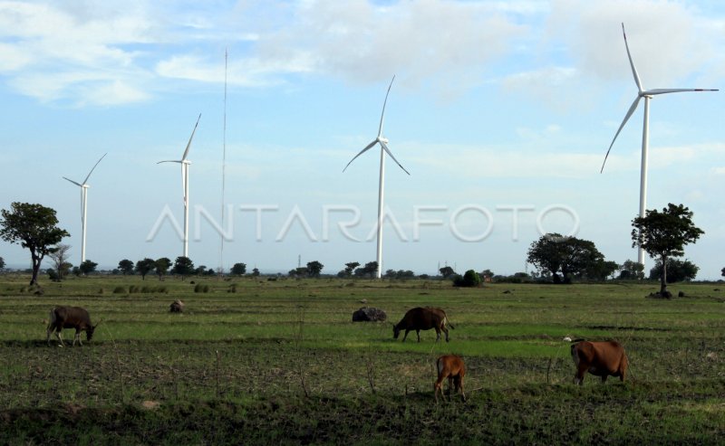 CAPAIAN BAURAN ENERGI BARU TERBARUKAN | ANTARA Foto