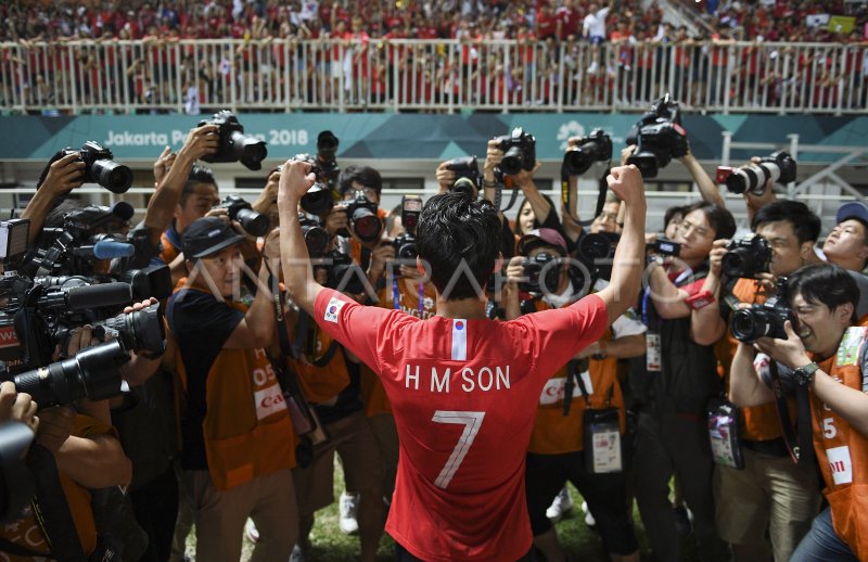 SEPAK BOLA FINAL KOREA SELATAN VS JEPANG | ANTARA Foto