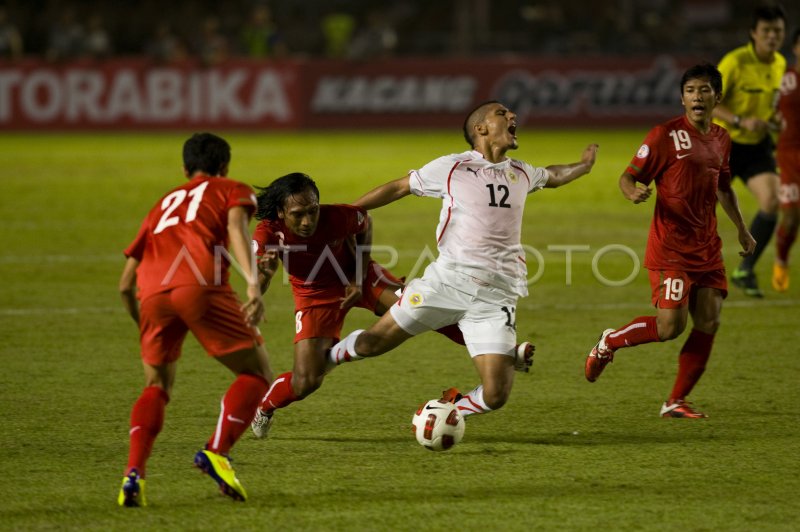 INDONESIA VS BAHRAIN | ANTARA Foto