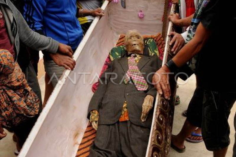 Tradisi Leluhur Toraja Ma Nene Antara Foto