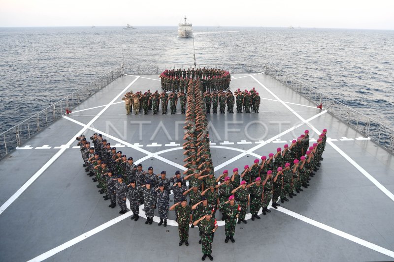 LATIHAN GABUNGAN TNI | ANTARA Foto