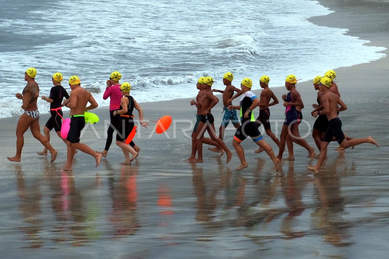 is it safe to swim at Pantai Kuta at night