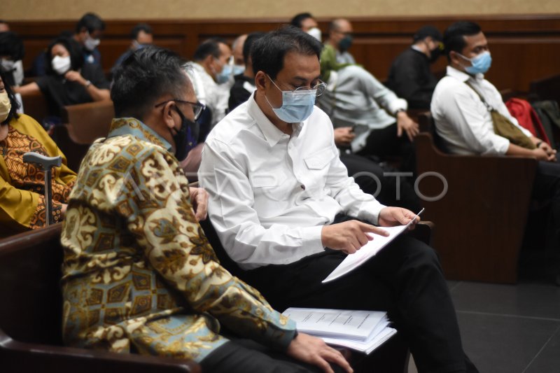 Sidang Pledoi Azis Syamsuddin Antara Foto