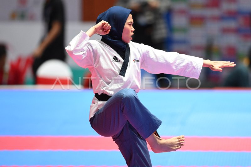 Sea Games 2021 Atlet Taekwondo Defia Rosmaniar Raih Perunggu Antara