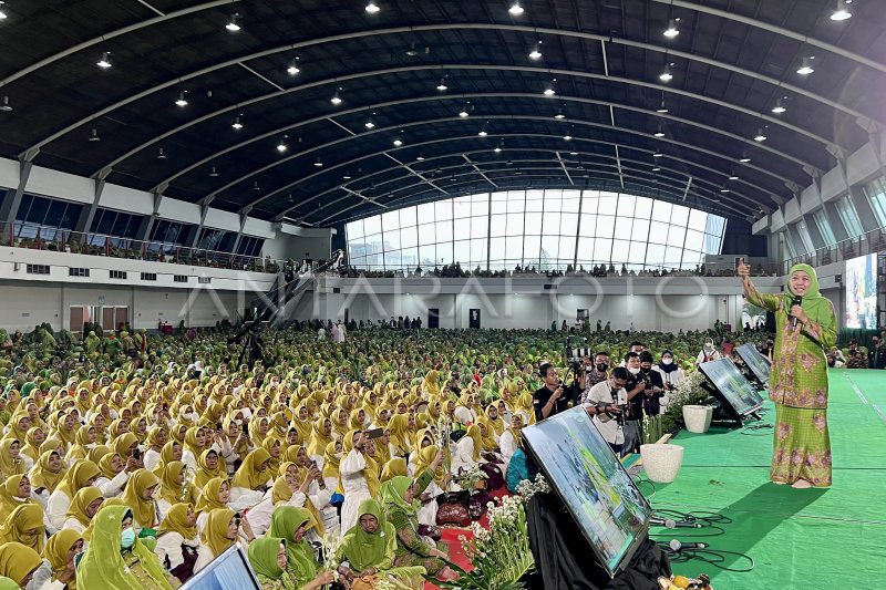 Muslimat Nu Peringati Maulid Nabi Antara Foto