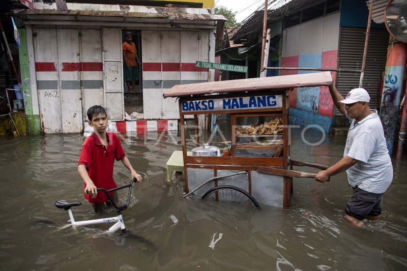 BANJIR DI JAKARTA | ANTARA Foto