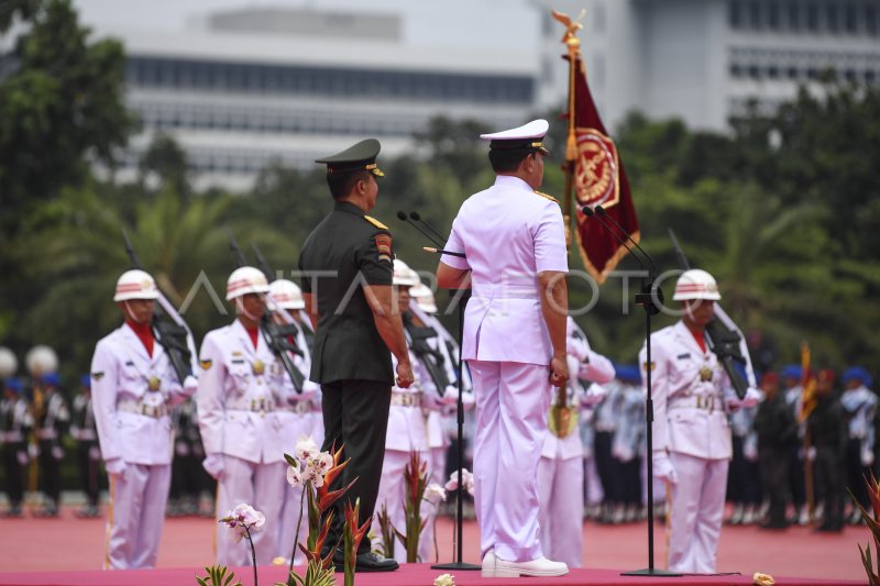 SERTIJAB PANGLIMA TENTARA NASIONAL INDONESIA | ANTARA Foto