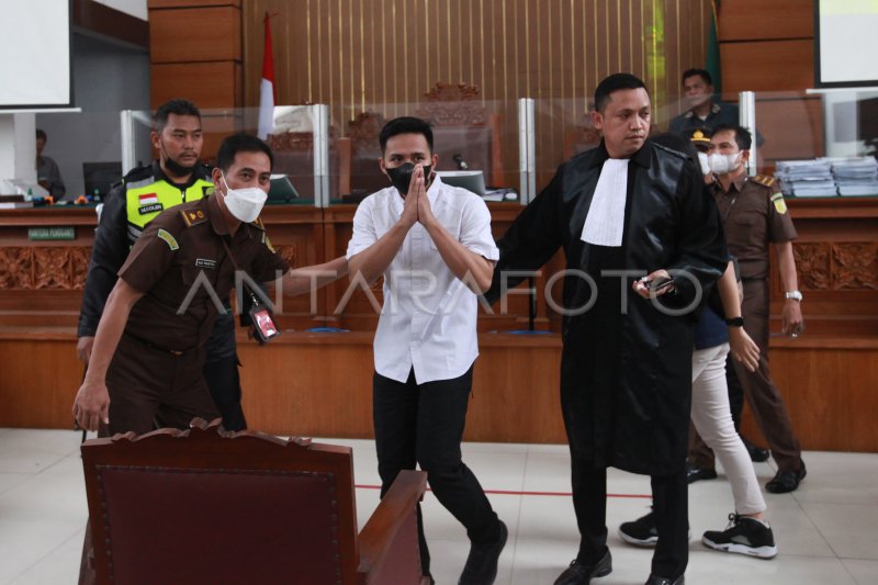 SIDANG RICHARD ELIEZER DIVONIS 1 TAHUN 6 BULAN | ANTARA Foto