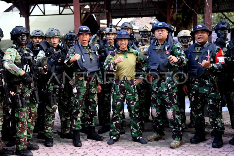 Latihan Peperangan Laut Khusus Kopaska Antara Foto