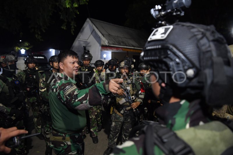 Latihan Peperangan Laut Khusus Kopaska Antara Foto