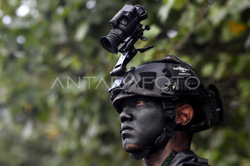 Latihan Peperangan Laut Khusus Kopaska Antara Foto