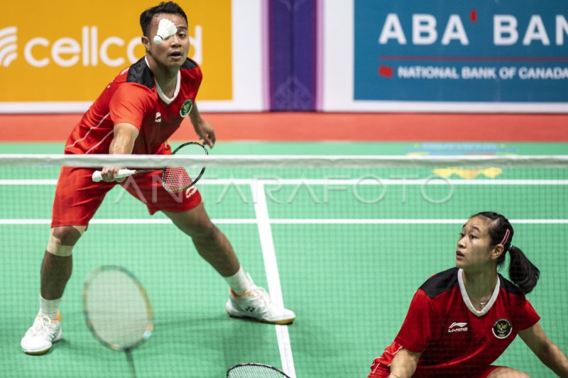 Indonesia Raih Medali Emas Bulu Tangkis Ganda Campuran Sea Games