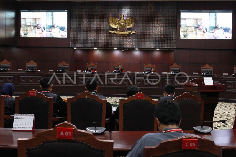 Sidang Pengujian Formil Dan Materiil Uu Pilkada Antara Foto