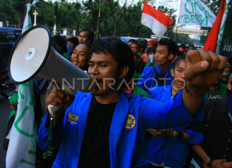 DEMO MAHASISWA | ANTARA Foto