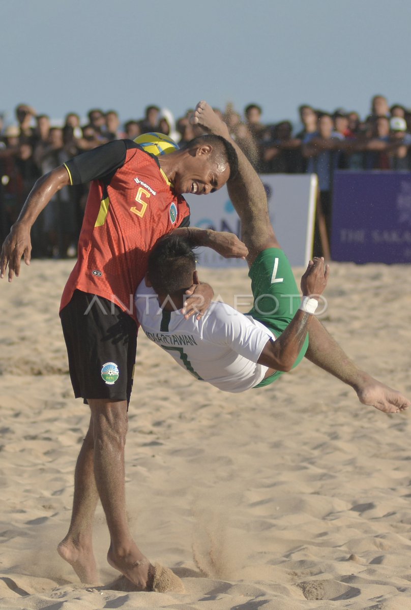 INDONESIA KALAHKAN TIMOR LESTE | ANTARA Foto