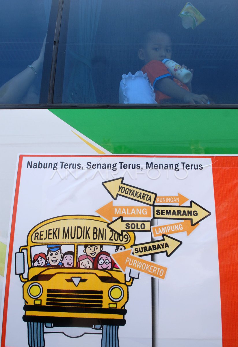 MUDIK GRATIS BNI ANTARA Foto