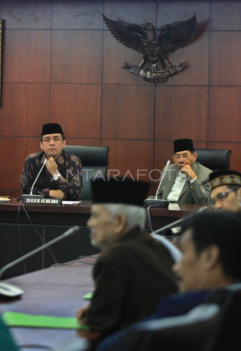 SIDANG ISBAT IDUL ADHA. | ANTARA Foto