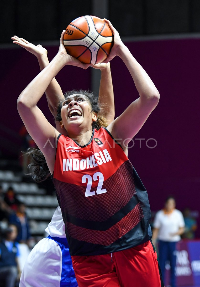 KUALIFIKASI BASKET PUTRI INDONESIA VS INDIA | ANTARA Foto